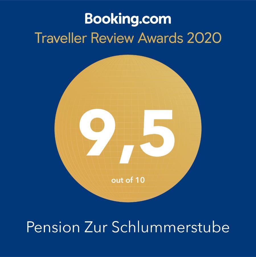 Pension Zur Schlummerstube Guntersblum ภายนอก รูปภาพ
